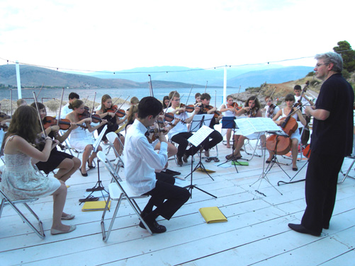 Jugendsinfonieorchester Neckarsulm in Griechenland